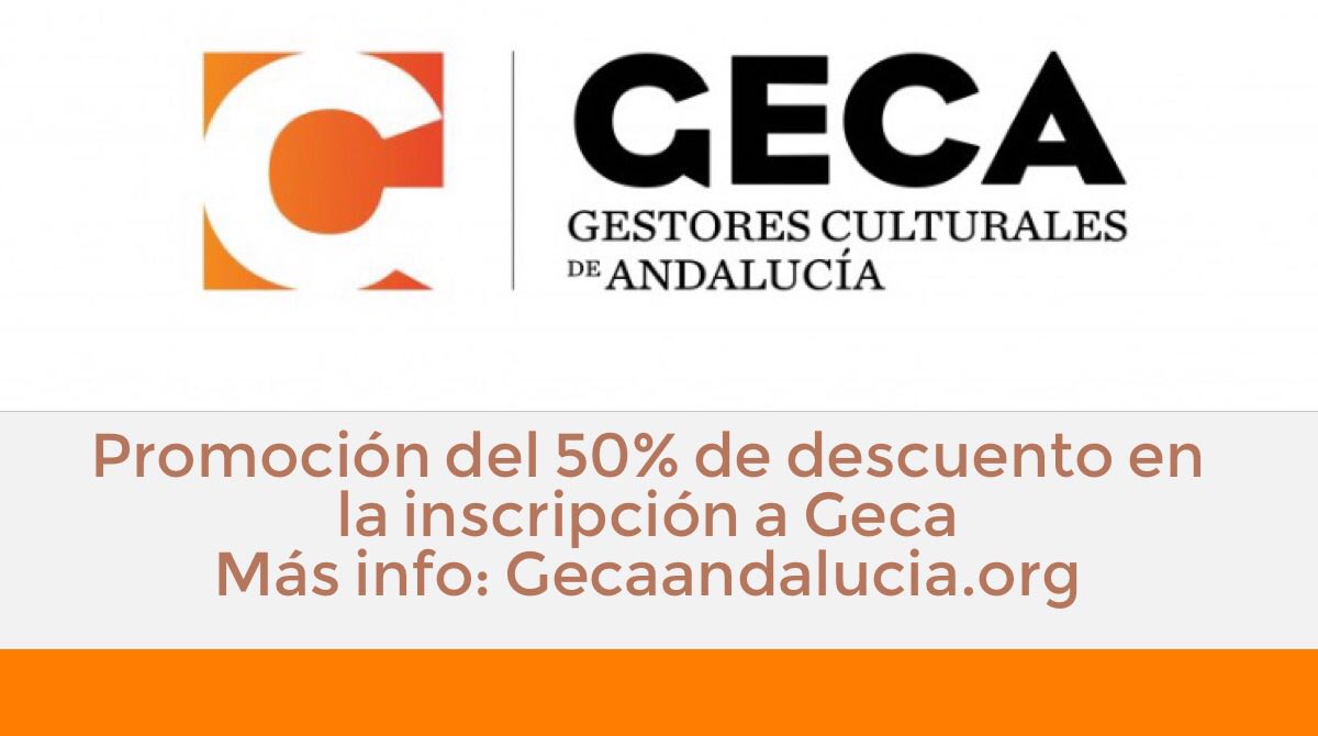Promoción del 50% de descuento para asociarse a GECA