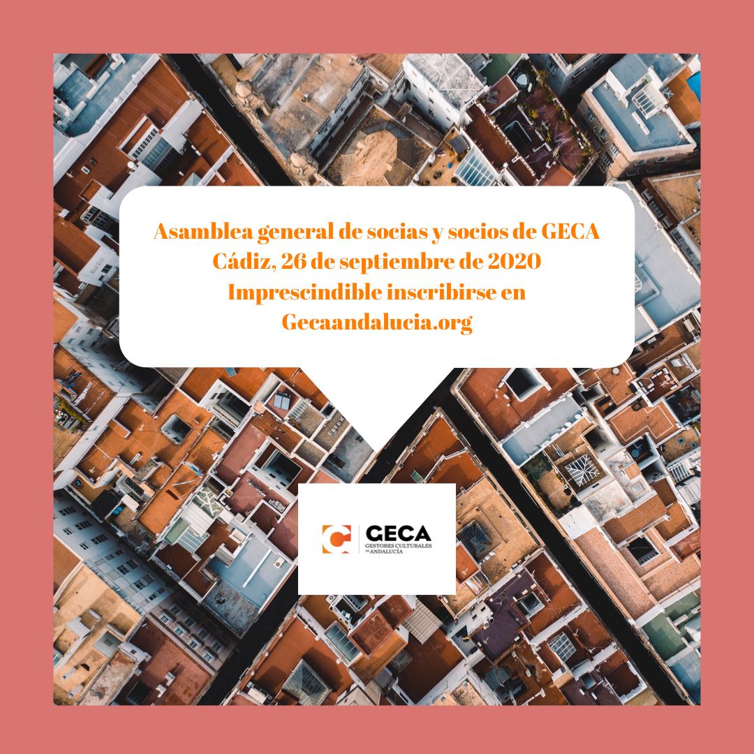 Convocatoria de Asambleas Ordinaria y Extraordinaria  en Cádiz, 26 de septiembre de 2020