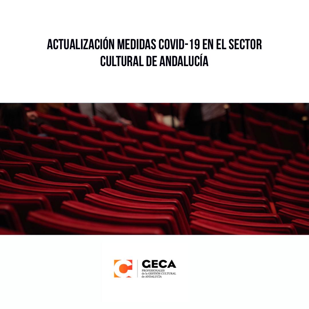 Actualización medidas COVID en sector cultural Andalucía (30 septiembre de 2021)
