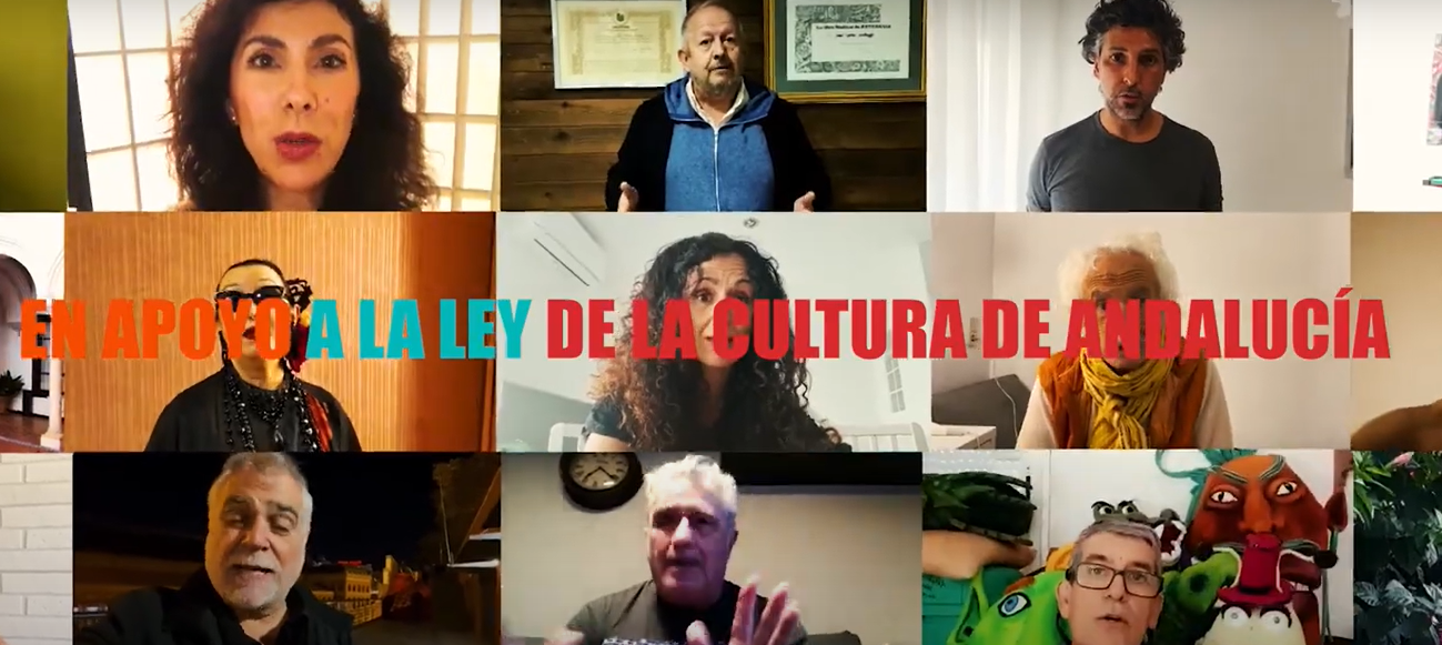 Campaña de apoyo a la Ley Andaluza de la Cultura