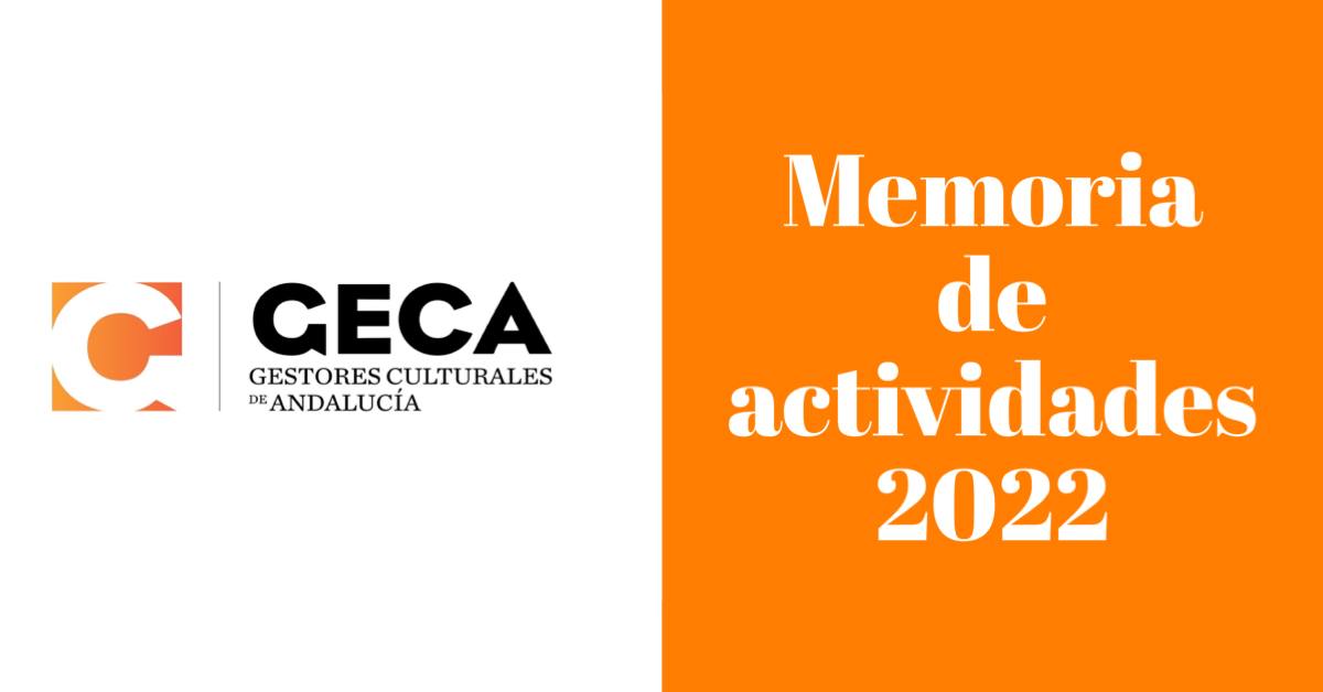 Memoria de Actividades GECA 2022