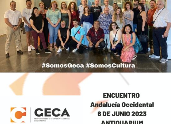 Encuentro de profesionales de la gestión cultural de Andalucía en Sevilla.