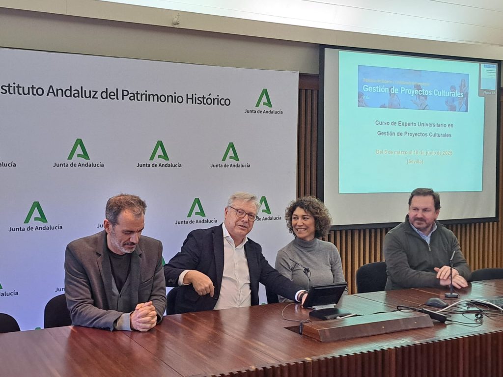 VI edición del diploma experto / Certificado Universitario en Gestión, AAIICC impulsa la innovación en Andalucía de Proyectos Culturales 2