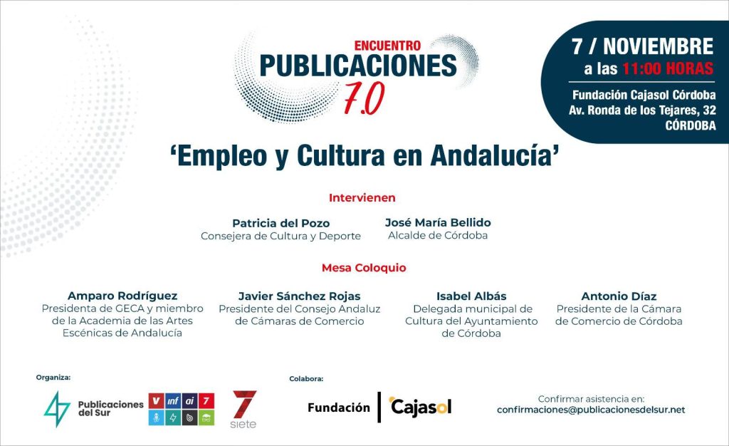 Foto difusión en el evento Córdoba encuentro publicaciones 7.0