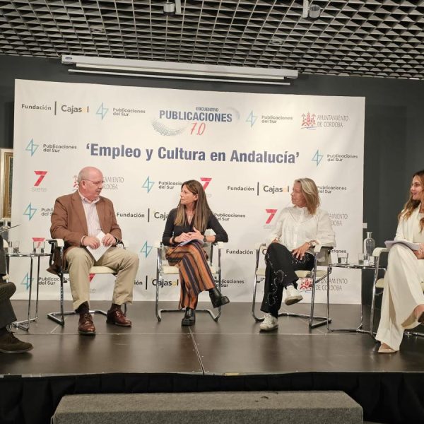 Foto difusión en el evento Córdoba encuentro publicaciones 7.0